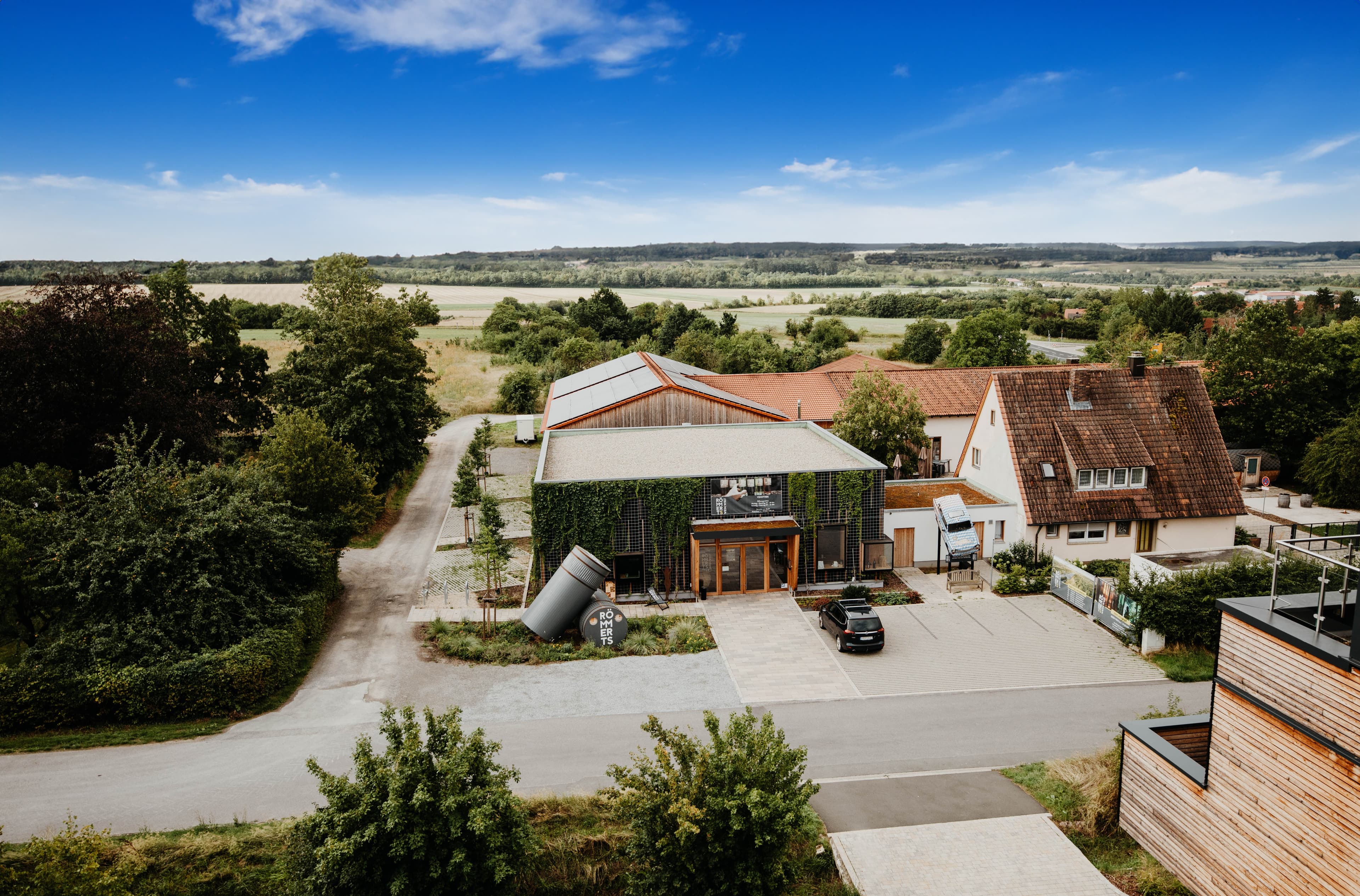 Vista esterna del Weingut Römmert Volkach